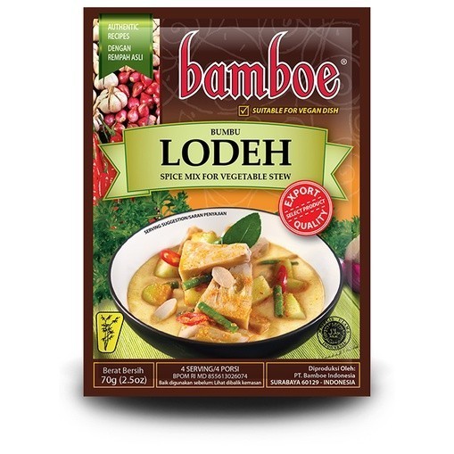 

✨ TOMOTOSTORE ✨ BAMBOE Bumbu Lodeh