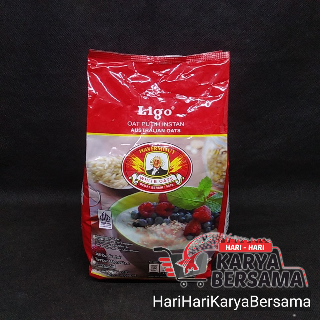 

MENU SARAPAN PAGI OATMEAL LIGO HAVERMOUT OAT CERAL INSTANT 500GR