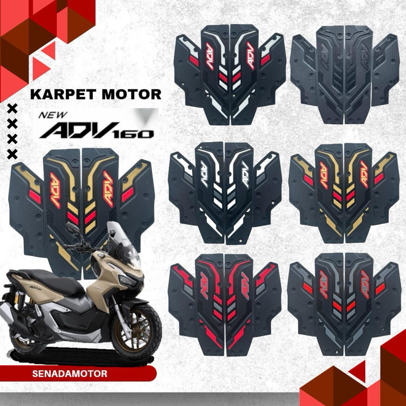 Aksesoris Motor Adv 160 / Karpet Motor Adv 160 / Alas Kaki Motor Adv 160