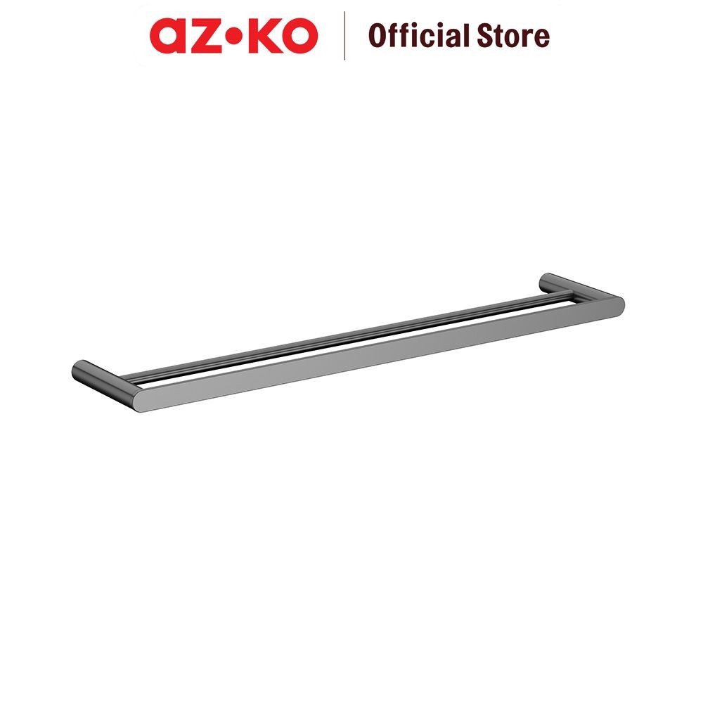 AZKO Acroz Gantungan Handuk Double Bar Minimalist 82011 Tempat Jemur Anduk Towel Drying Rack Bar Gan