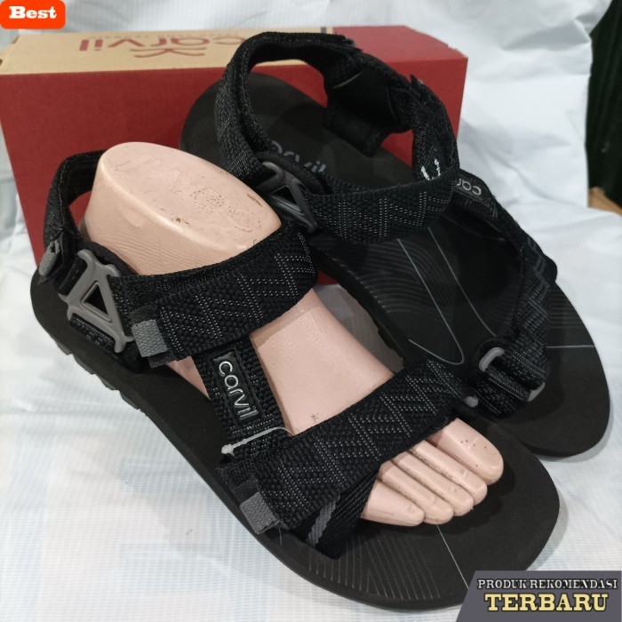 rekomendasi sepatu olahraga brand lokal sandal gunung pria Carvil original grano sepatu sandal