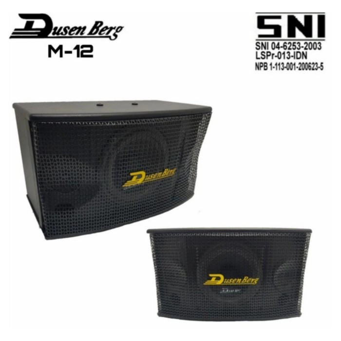 Speaker pasif dusenberg 12 inch karaoke m12 m 12