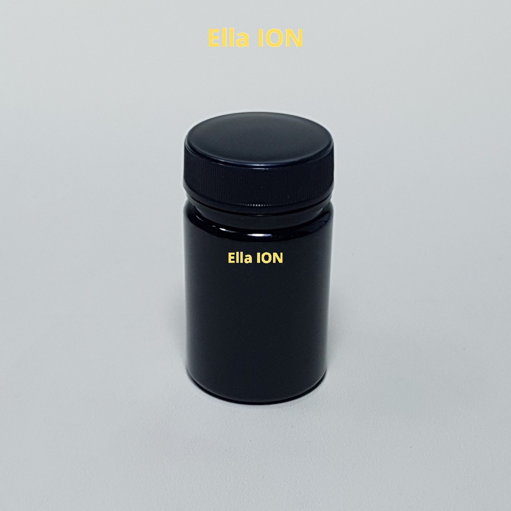 Botol Obat 60 ml Hitam / Botol Kapsul / Botol Tablet / Botol Jamu