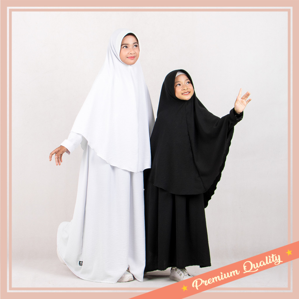Gamis Anak Perempuan Cantik Murah Bahan Tebal bagus /  Gamis Pesta Muslim Anak Perempuan Terlaris Se