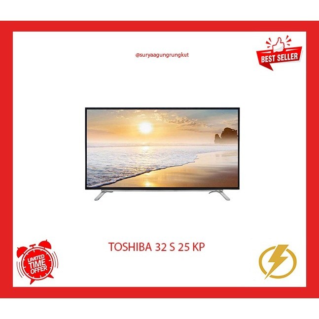 DIGITAL LED TV TOSHIBA 32 INCH - 32 S 25 KP