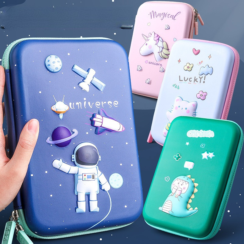

1 pcs Pencil case multi-functional children lovely pencil case primary school pencil case female large capacity
