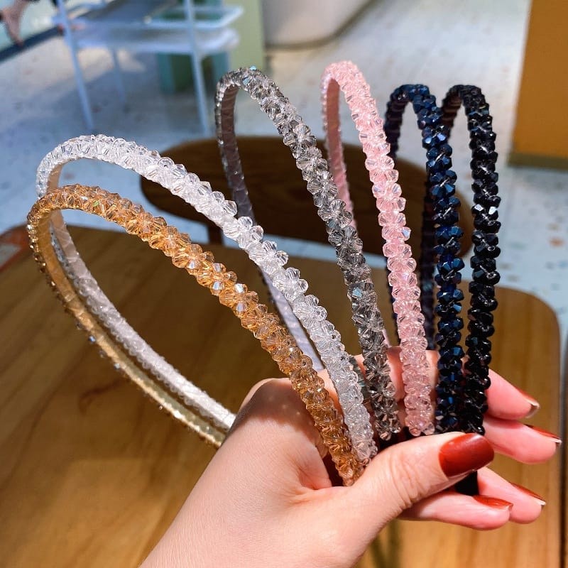 BANDO KRISTAL KOREA MEWAH | BANDO KOREA CANTIK | BANDO KRISTAL / KARGO AKSESORIS