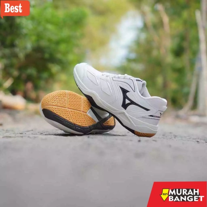 sepatu lari lokal terbaik 2025 Sepatu Badminton mizuno dinablitz pria wanita terbaru sporty mizuno -