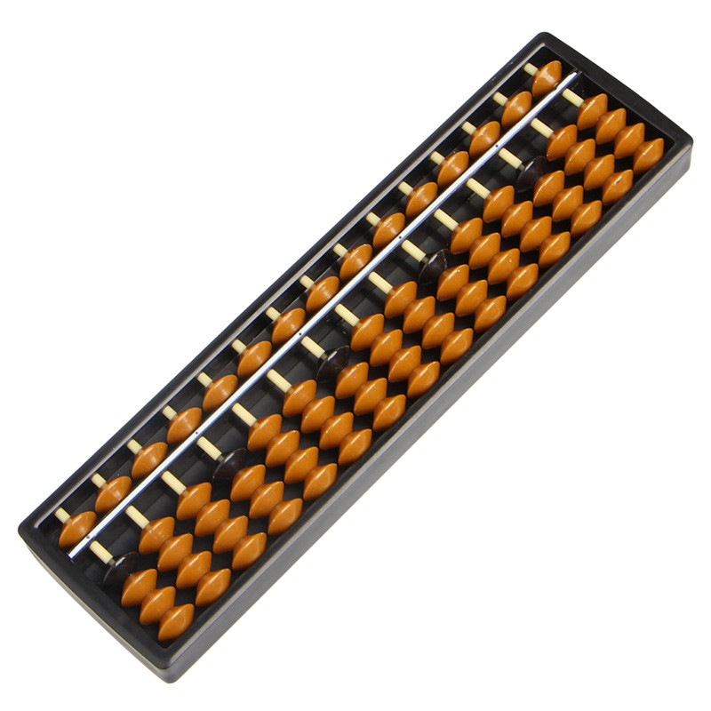 

15 Digit 7-23 Digit Rods Standard Abacus Soroban Chinese Japanese Calculator Counting Tool Mathematics Beginners Caculating Toys
