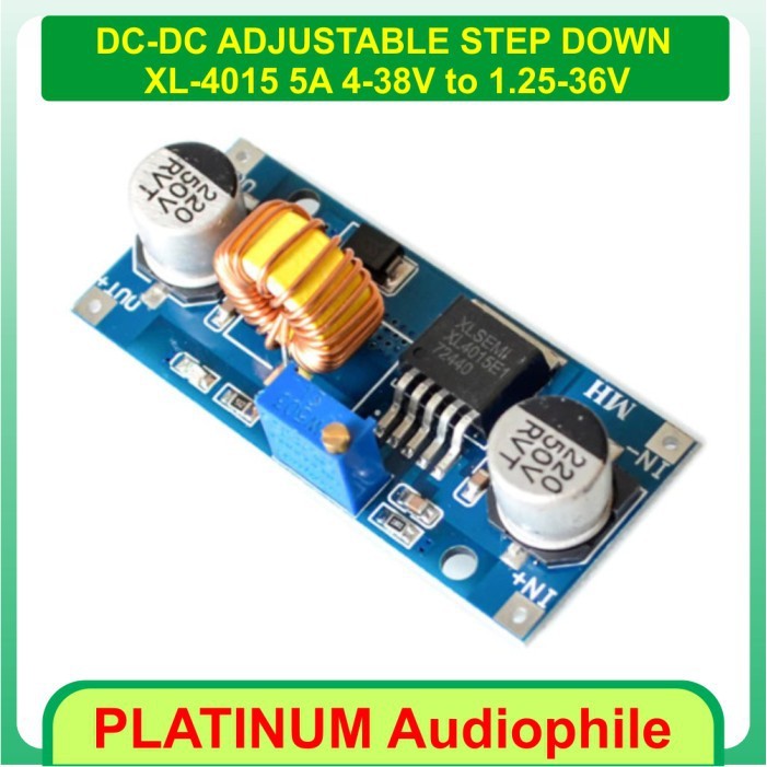Step down XL4015 5A DC to DC Stepdown adjustable converter modul XL-4015