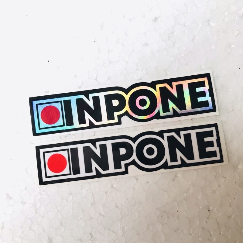 

Sticker Inpone Orajet dan Hologram Laminasi Glossy