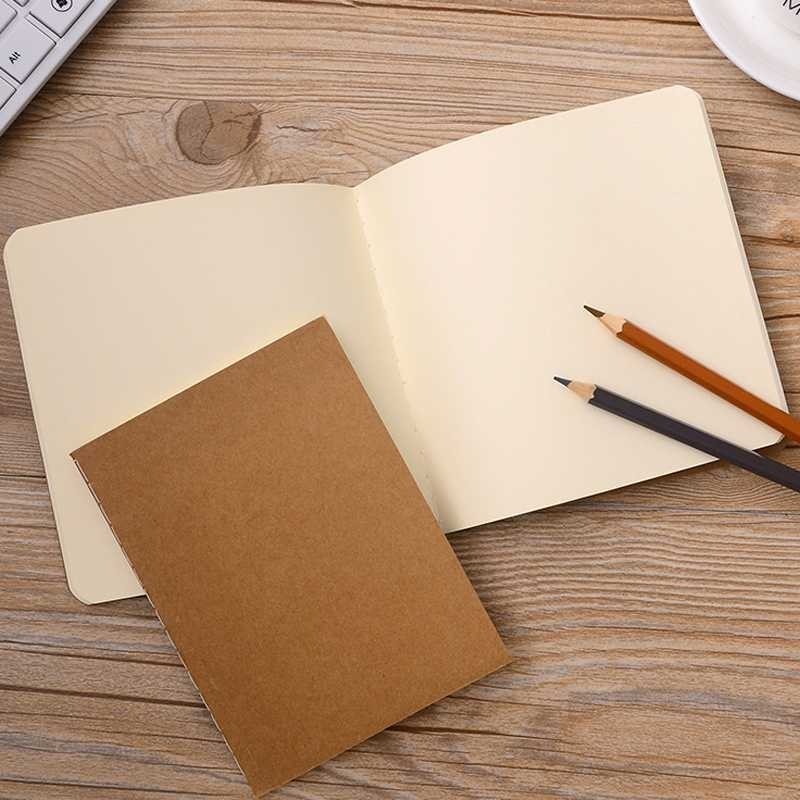 

[ INVASTORE ] ZIEBOO Buku Catatan Notebook Travel Vintage Blank Paper 68 Pages - ZB010