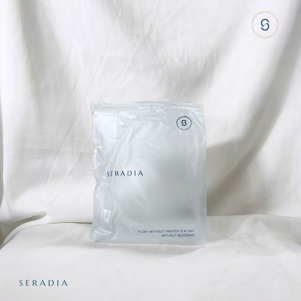 Premium Seradia - Mukena Motif Karmika - Travel Size 2In1