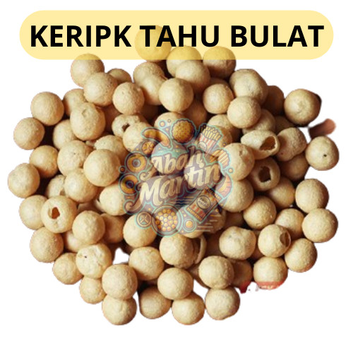 AM KERIPIK TAHU 1Kg Tahu Bulat Mini Kering Tahu Bulat Kering Mini 1Kg Snack Tahu Bulat Mini