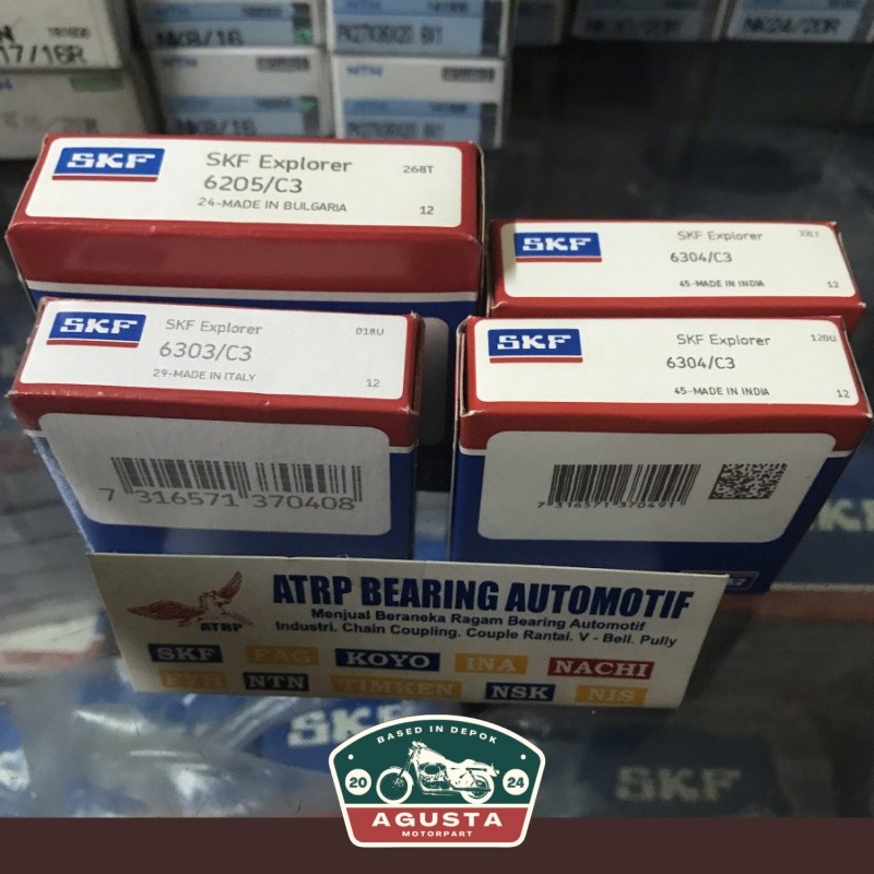 BEARING KRUK AS RASIO SET YAMAHA RX KING SKF C3 ORIGINAL
