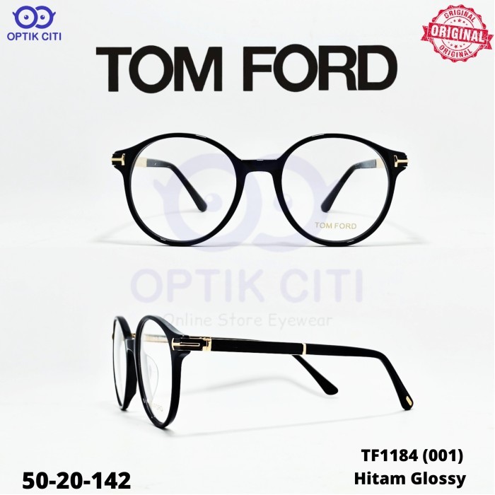 Frame Kacamata Pria / Wanita Tomford TF 1184 Original || Kacamata Bulat