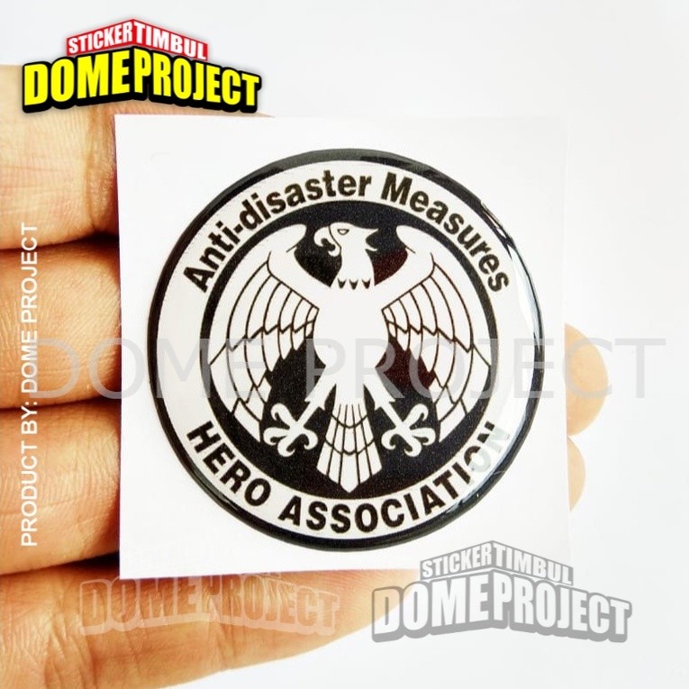 STIKER MOTOR  ANIME TIMBUL EMBLEM HERO ASSOCIATION LENTUR STIKER EMBLEM LENTUR AKSESORIS SEPEDA MOTO