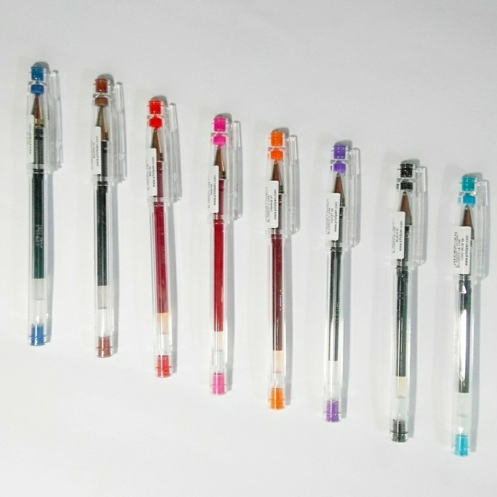

TERLARIS Pulpen Hitec C Warna Warni / Pen Hi-Tech Pilot Original - Biru, 0.4mm