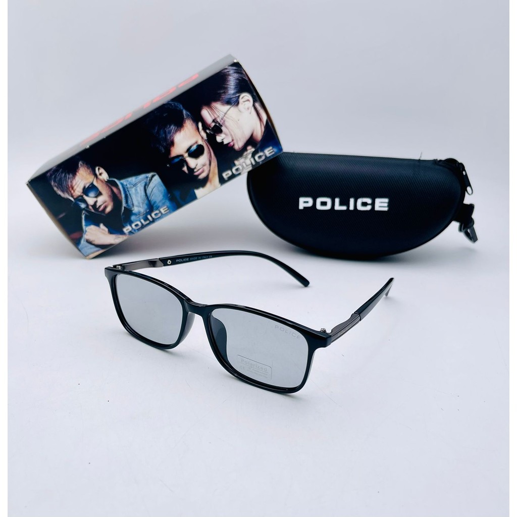 PROMO  KACAMATA HITAM PRIA P1216 LENSA POTOCROMIC POLARIZED LS