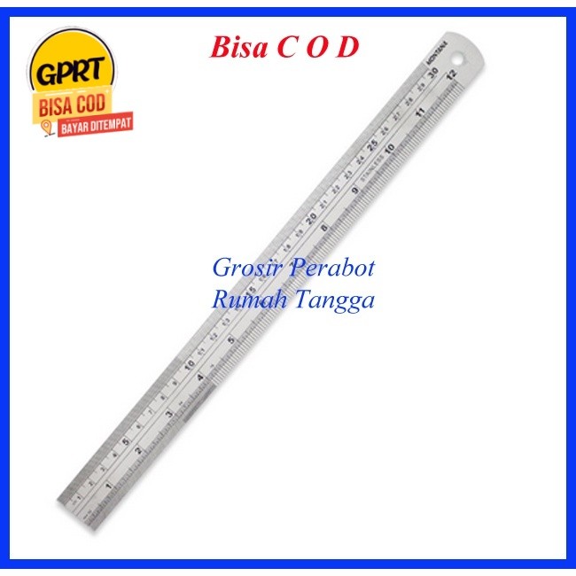 

GPRT Penggaris Besi 30cm