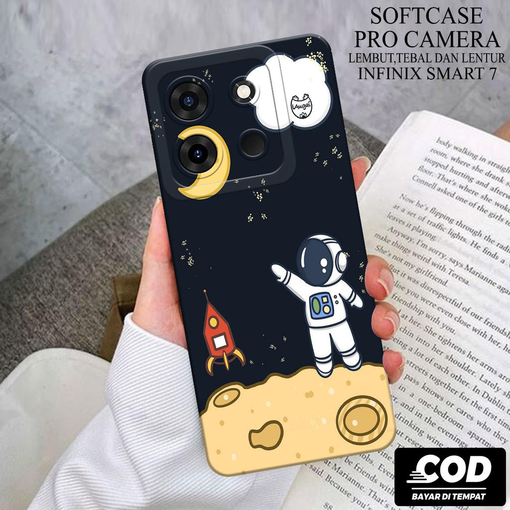 Case Hp Infinix Smart 7 2023 - Softcase Infinix Smart 7 Terbaru - Casing Infinix Smart 7 - Kesing In