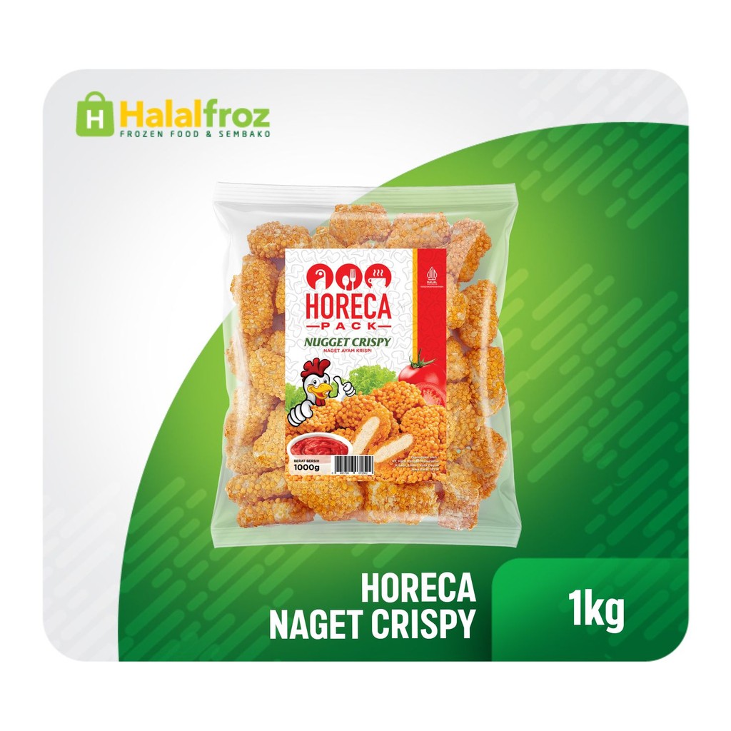 

Horeca Naget Crispy 1kg (10s) Enak