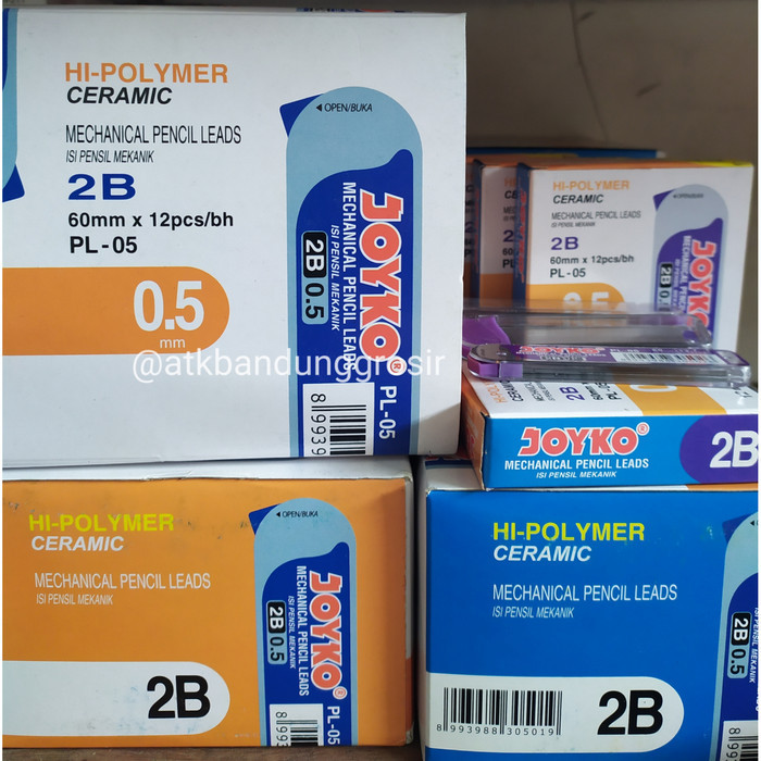 

Isi Pensil Mekanik Pencil Lead JOYKO PL-05 2B 0.5 Refill Grosir Murah