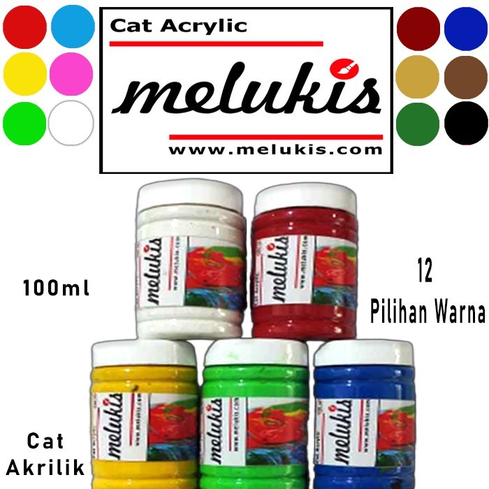 

Cat Acrylic Melukis 100 ml - Cat