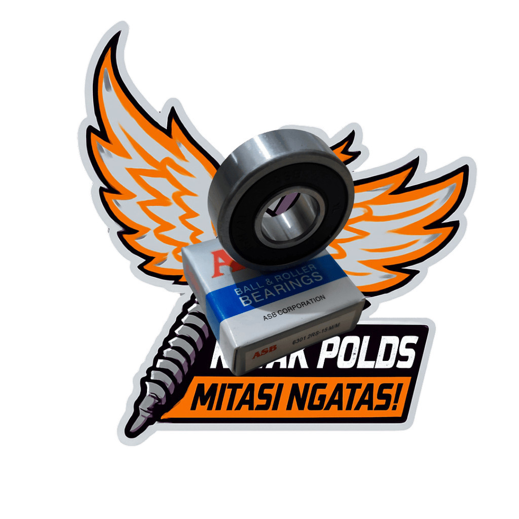 BALL BEARING 6301 2RS 15MM 6301-15 2RS