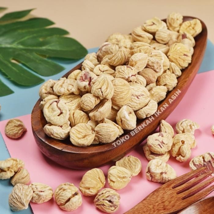 

Lakci Kacang Berangan 250gr / Kacang Chestnut Mentah Kering