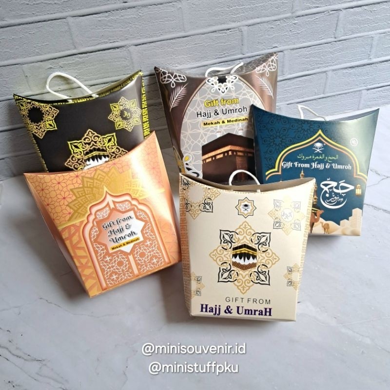 

pekanbaru /(1 PCS) Dus Tali Jinjing Oleh Oleh Haji dan Umrah Kemasan Box Gift Tengteng