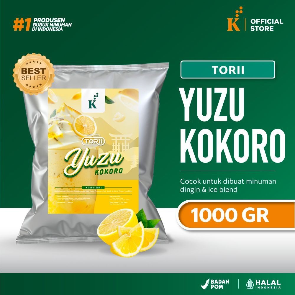 

Bubuk Minuman "Yuzu" TORII JAPAN SERIES 1000gr Powder Drink - Kedai Bubuk Javaland