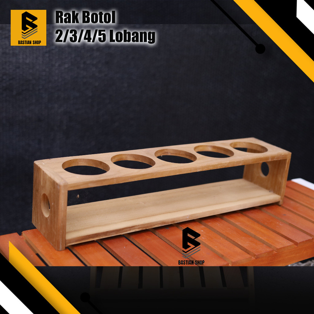 Rak Botol Kecap Botol Minyak Botol Saus Berbahan kayu Mahoni