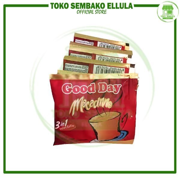 

Toko Sembako ELLULA - kopi good day mocacinno 3in1 ( 10 sachet per renceng )