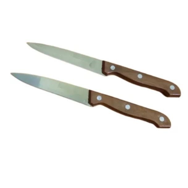 PISAU DAPUR STAINLESS GAGANG KAYU