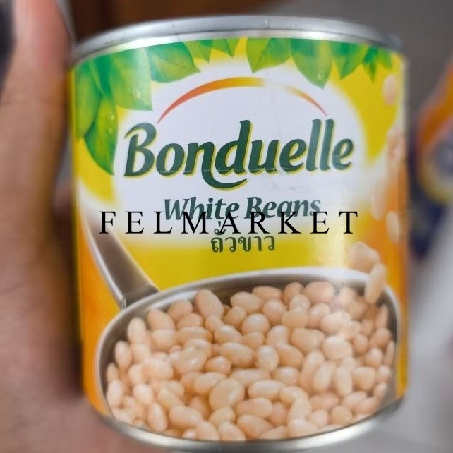 

Bonduelle Haricots Blancs Kacang Putih / Kacang Putih Dalam Larutan Garam / 400 gr