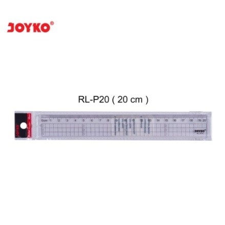 

PENGGARIS JOYKO PLASTIK RL-P20 RULER 20 CM KUAT