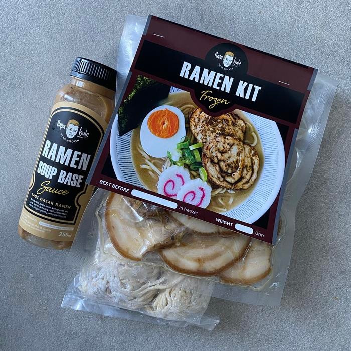 

Ramen kit papabule lengkap miso base soup - Ramen komplit