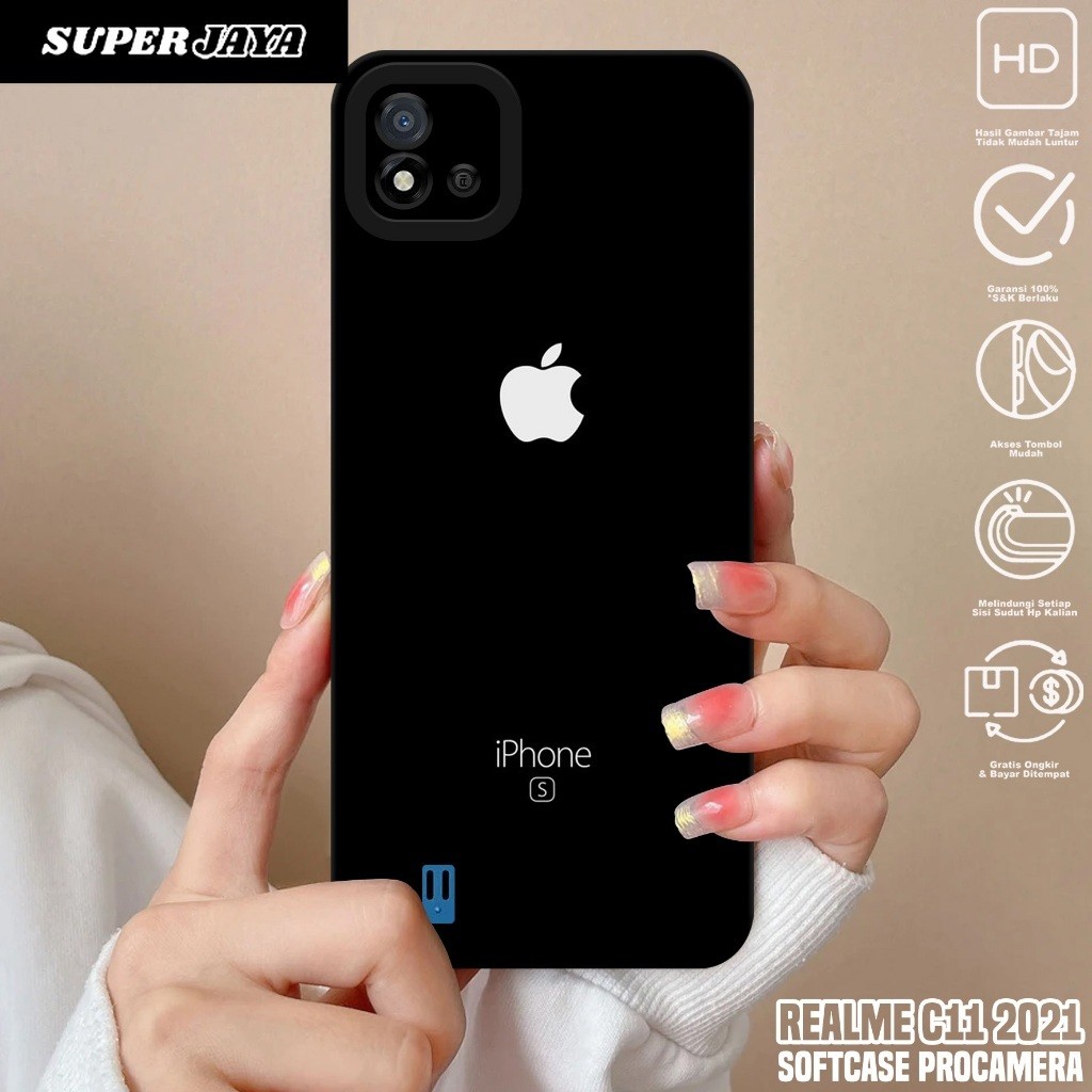 Case REALME C11 2021 - Casing Hp REALME C11 2021 Motif BRAND - Silikon Hp REALME C11 2021 - Kondom H