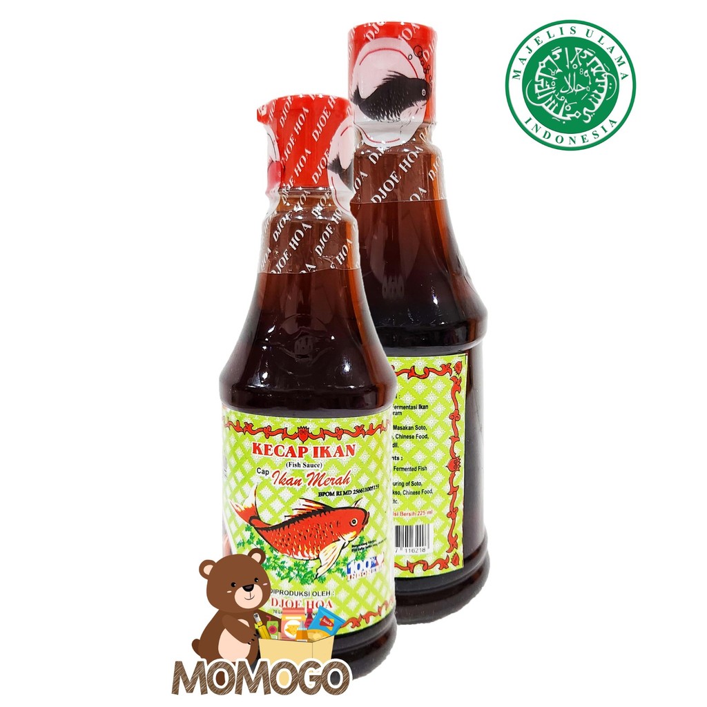 

KECAP IKAN DJOE HOA/CAP IKAN MERAH 225ML