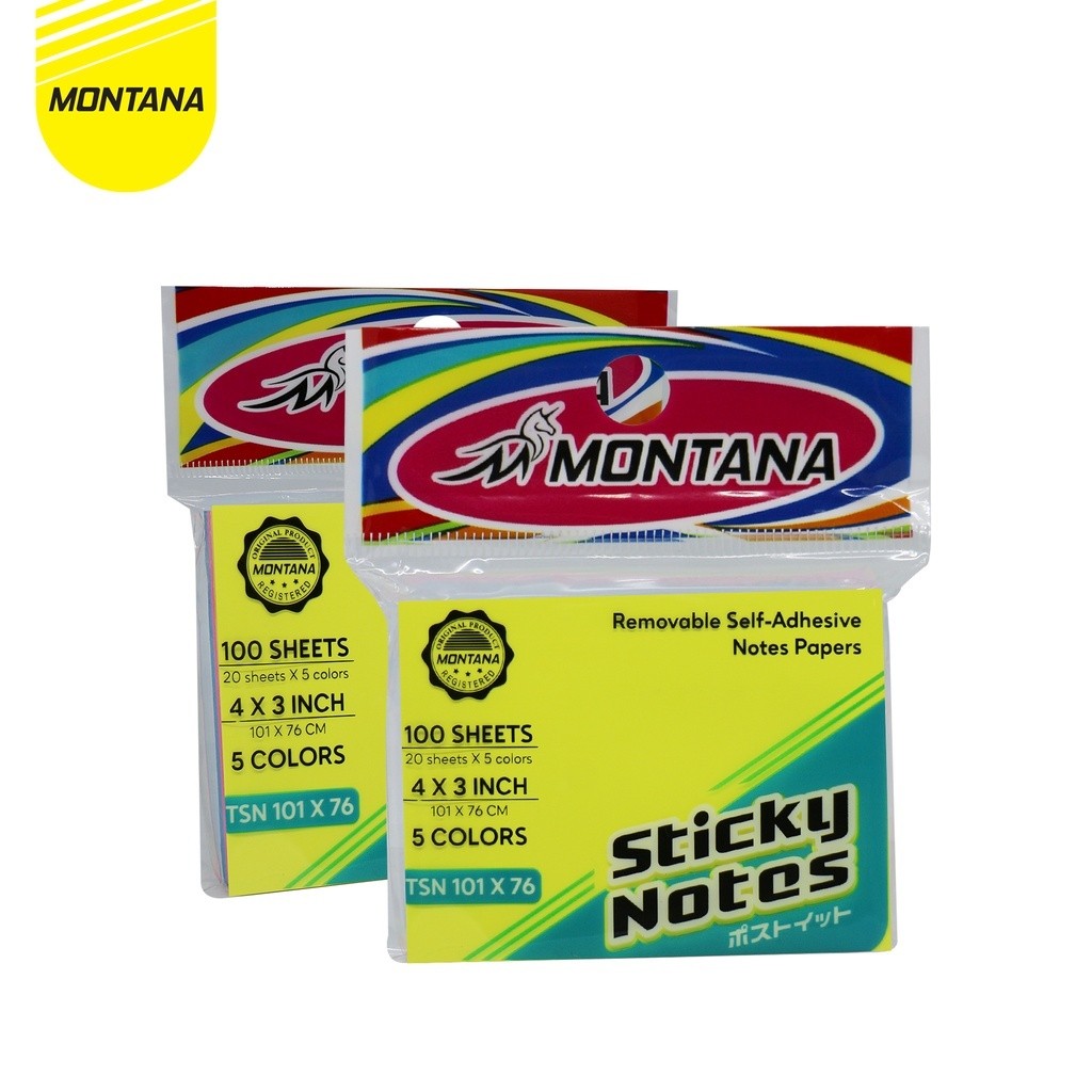 

Montana Sticky Note / Kertas Memo / Memo Tempel TSN 101 X 76