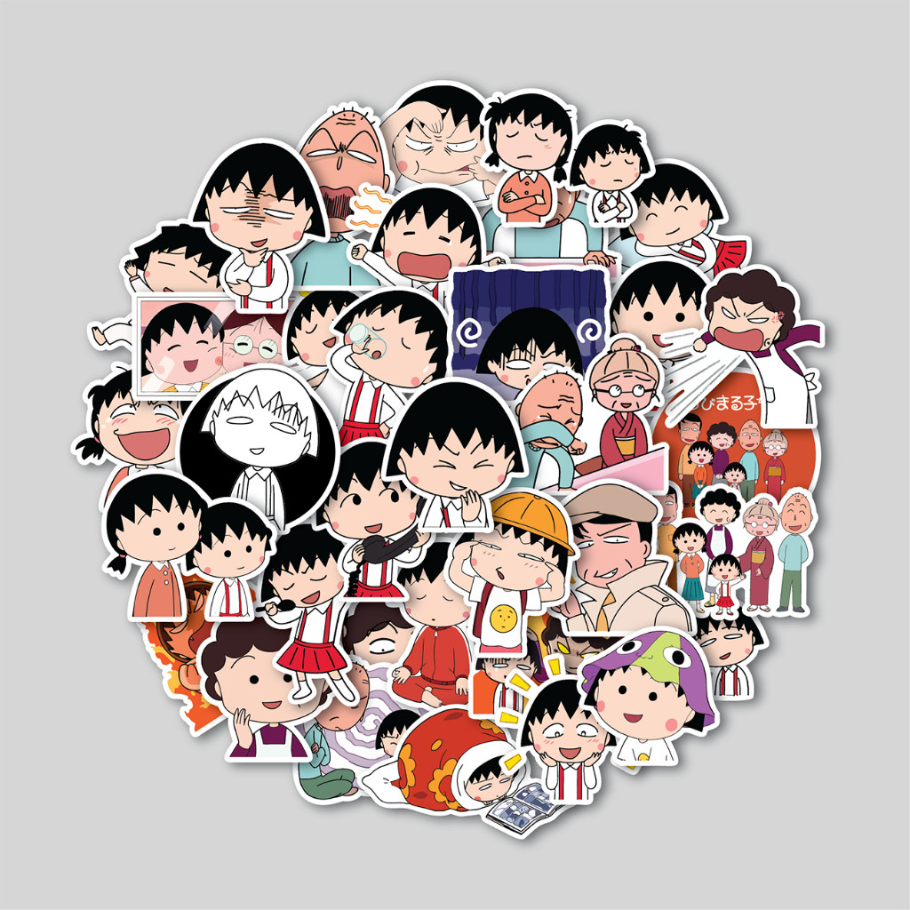

STICKER PACK CHIBI MARUKO CHAN | STICKER TUMBLER | STIKER LAPTOP KOPER HELM