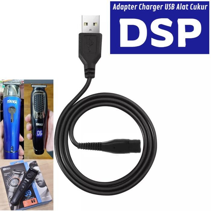 READY  Kabel Charger USB Shaver DSP Alat Cukur Rambut Hair Clipper Trimmer - Type A