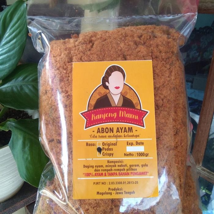 

Abon Ayam Pedas 1kg [terlaris]