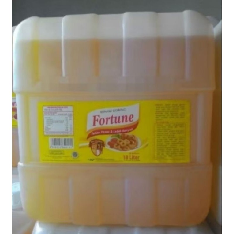 

Minyak Goreng Fortune 18ltr 18l Liter Kemasan Jurigen