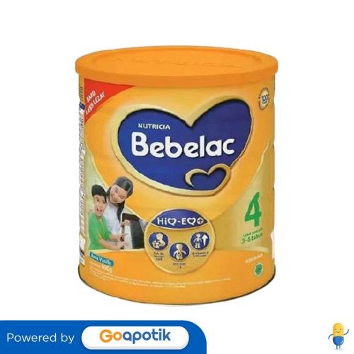 

Nutricia Bebelac 4 Hiq-Eq Usia 3-6 Tahun Rasa Vanila 800 Gram Kaleng