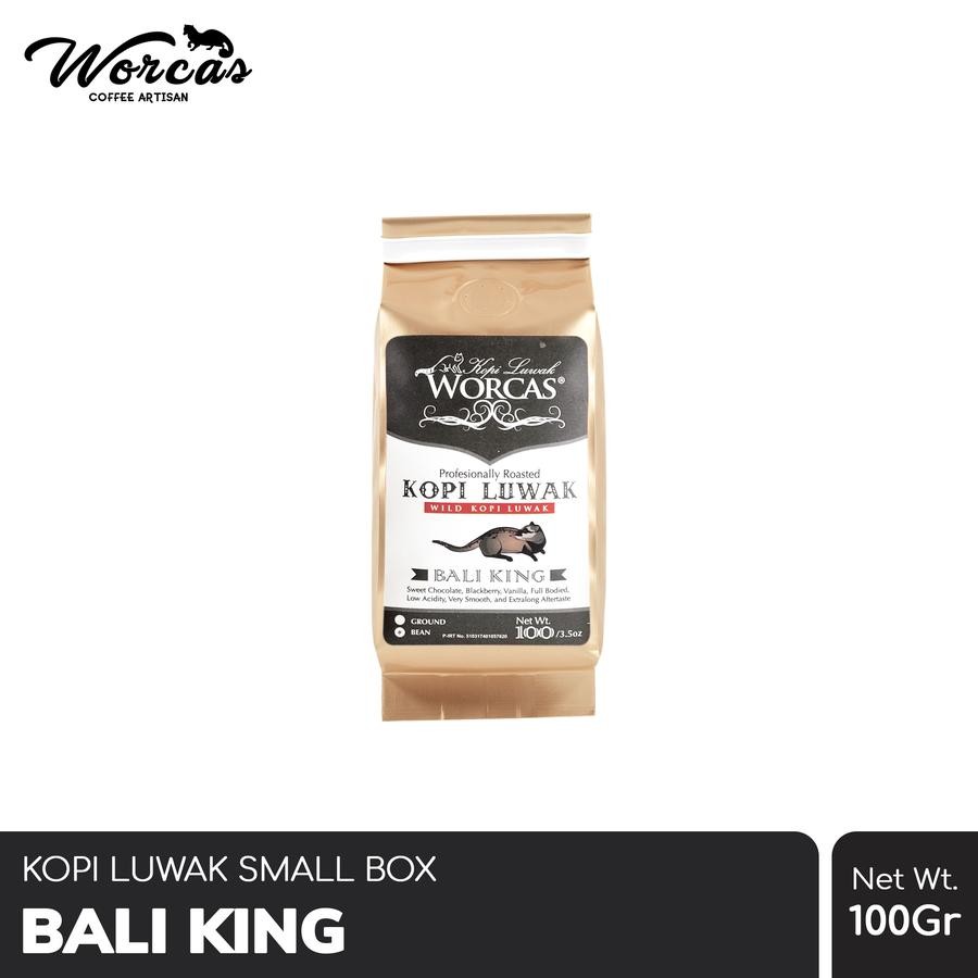 

Worcas Kopi Luwak Liar Bali King 100gr