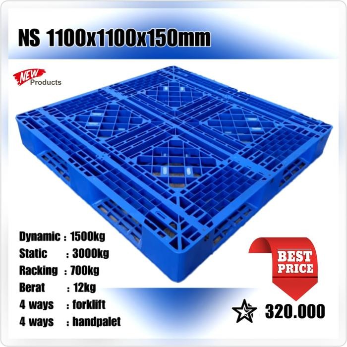 

pallet plastik NEW 110x110x15