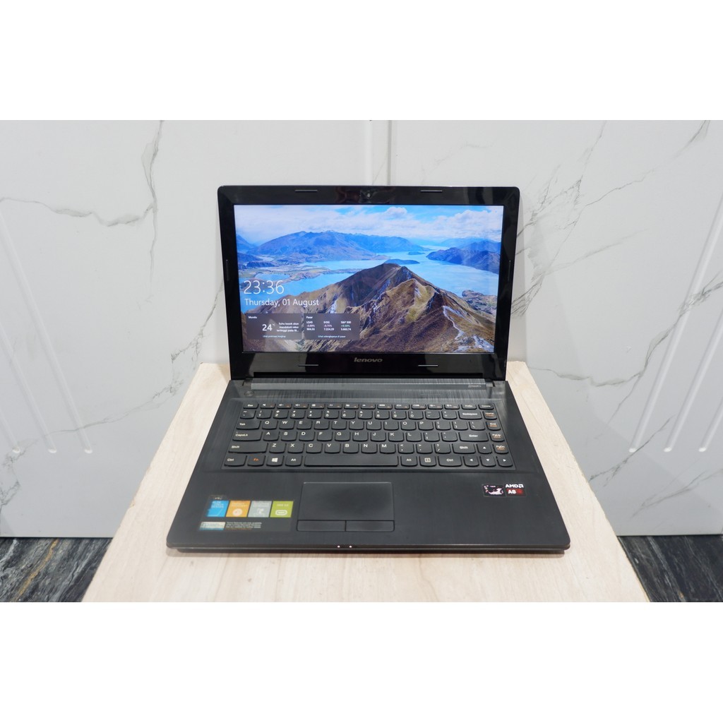 Laptop Lenovo G40-45 AMD A8-6410 AMD Radeon R5 Graphics  Ram 16Gb 512Gb Normal Siap Pakai - Leptop L