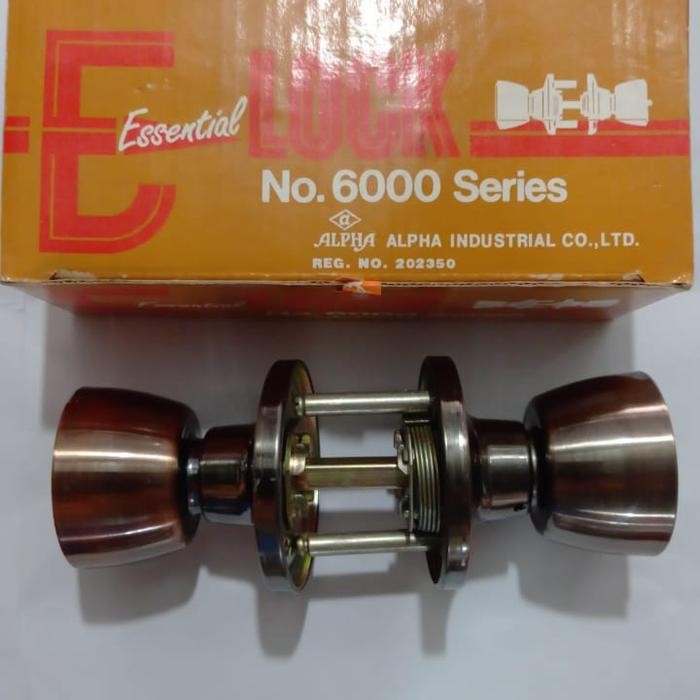 

E Alpha Lock 6000 Indicator Lock Stainless Steel Japan - Cokelat